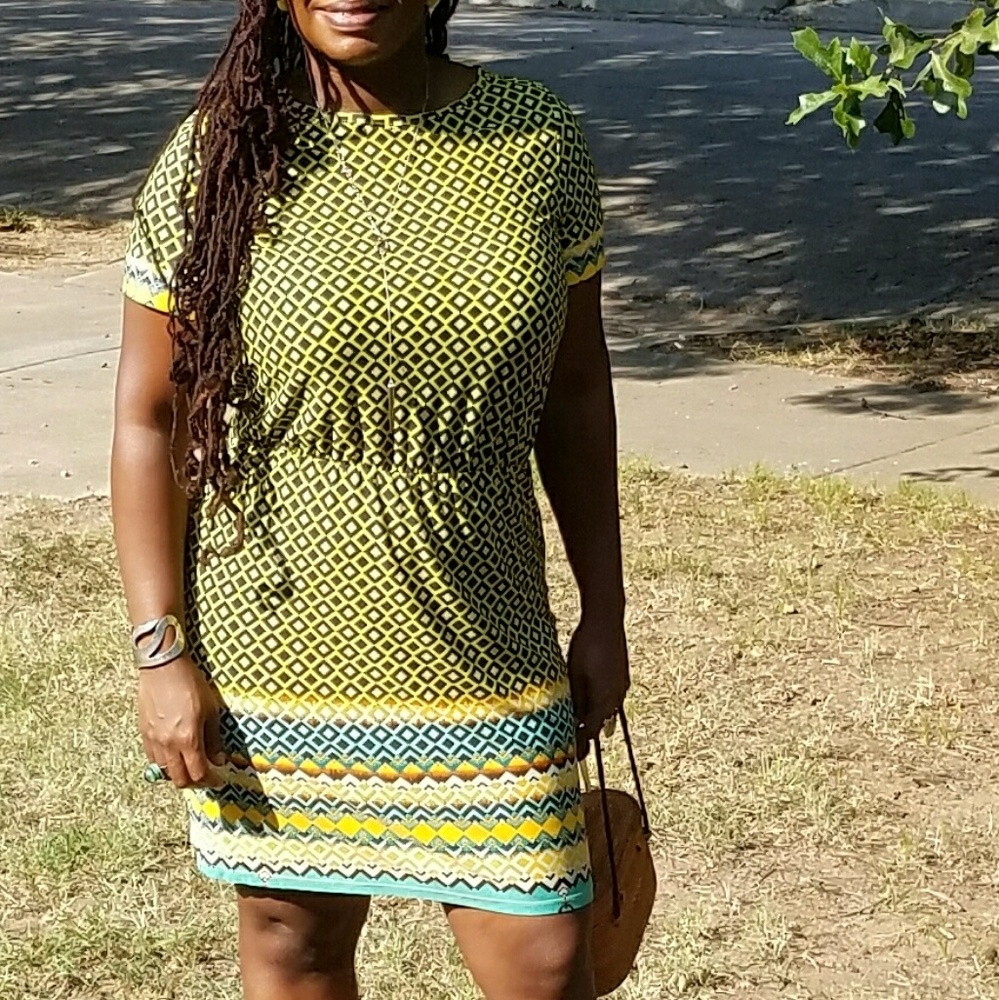Multicolored dress