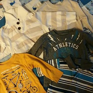 5 long sleeve toddler shirts