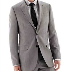 Standard Fit Gray J. Ferrar Blazer