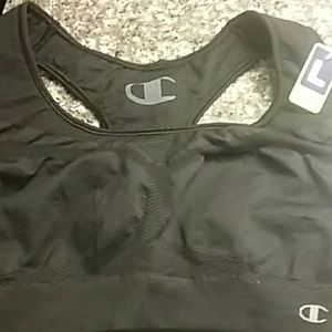 Black champion sports bra