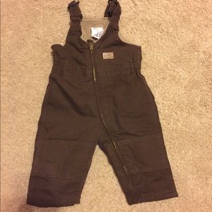 Toddler insulated overalls