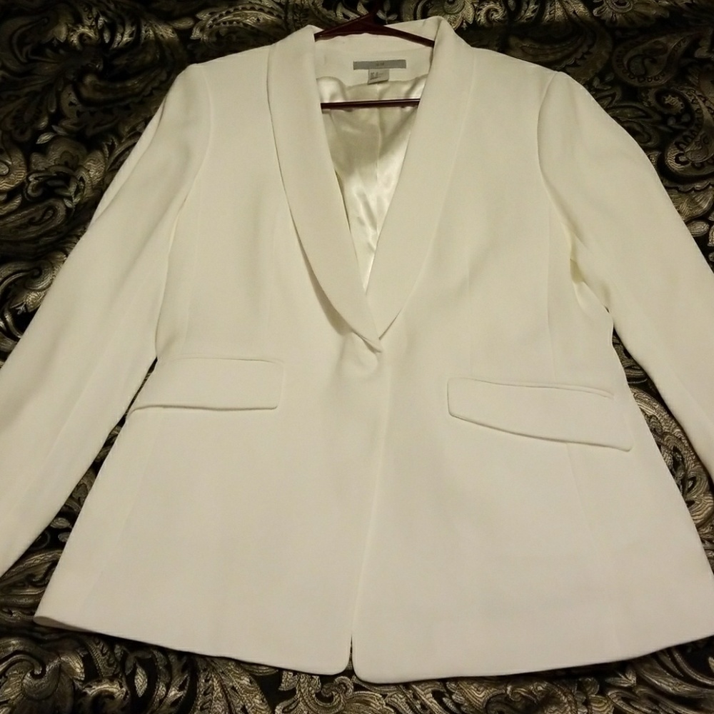 White blazer
