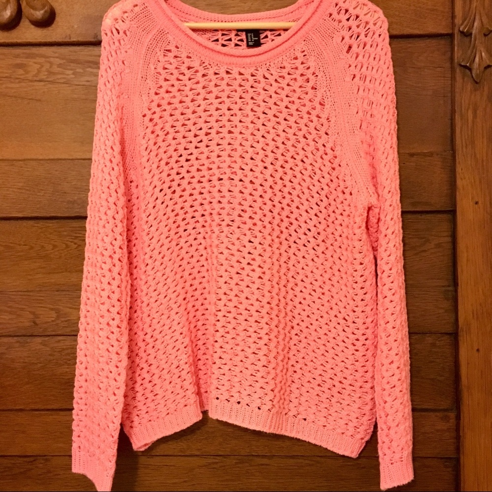 H&M Melon Oversized Sweater - Picture 3 of 3