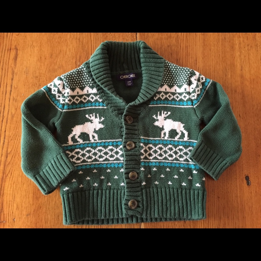 Cherokee Holiday Sweater 18 months
