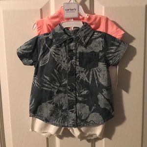 Baby boy’s outfit combo