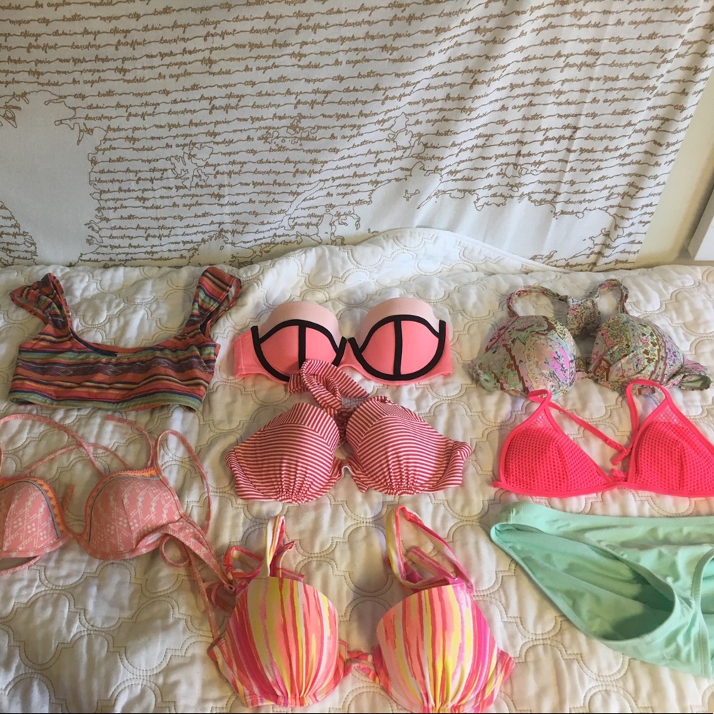 Victoria secret, billabong and American eagle swim