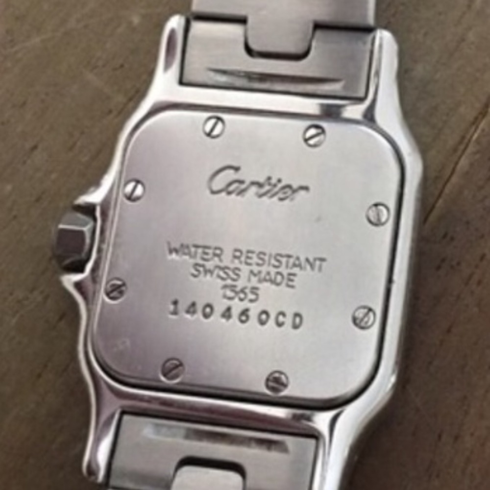 Santos de Cartier Galbée watch. 100% authentic - Picture 2 of 6