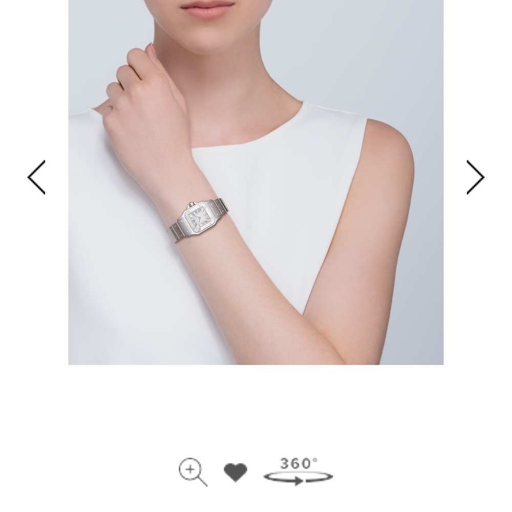 Santos de Cartier Galbée watch. 100% authentic - Picture 6 of 6