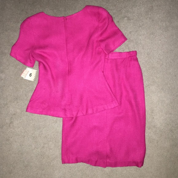 NY CLASSIC Pink Dress Set. Vintage. NWT - Picture 3 of 8