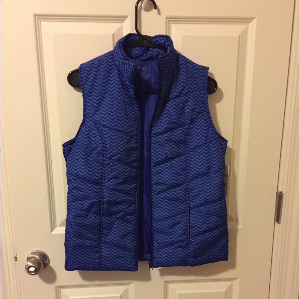 Blue vest