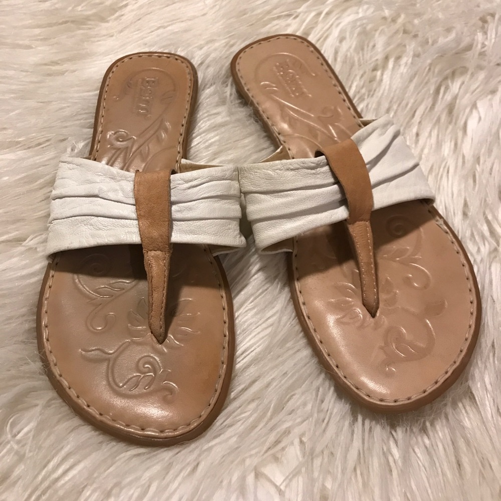 BORN leather sandals