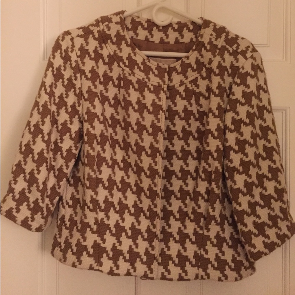 MICHEAL Micheal Kors houndstooth jacket