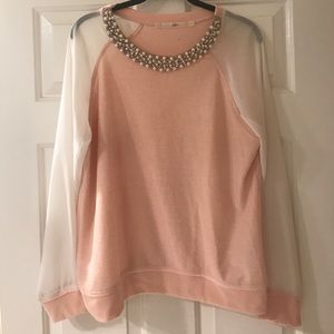 Embellished sweater