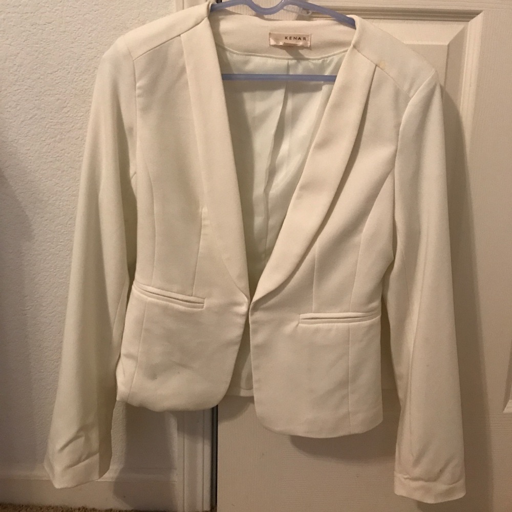 White blazer - Picture 2 of 4
