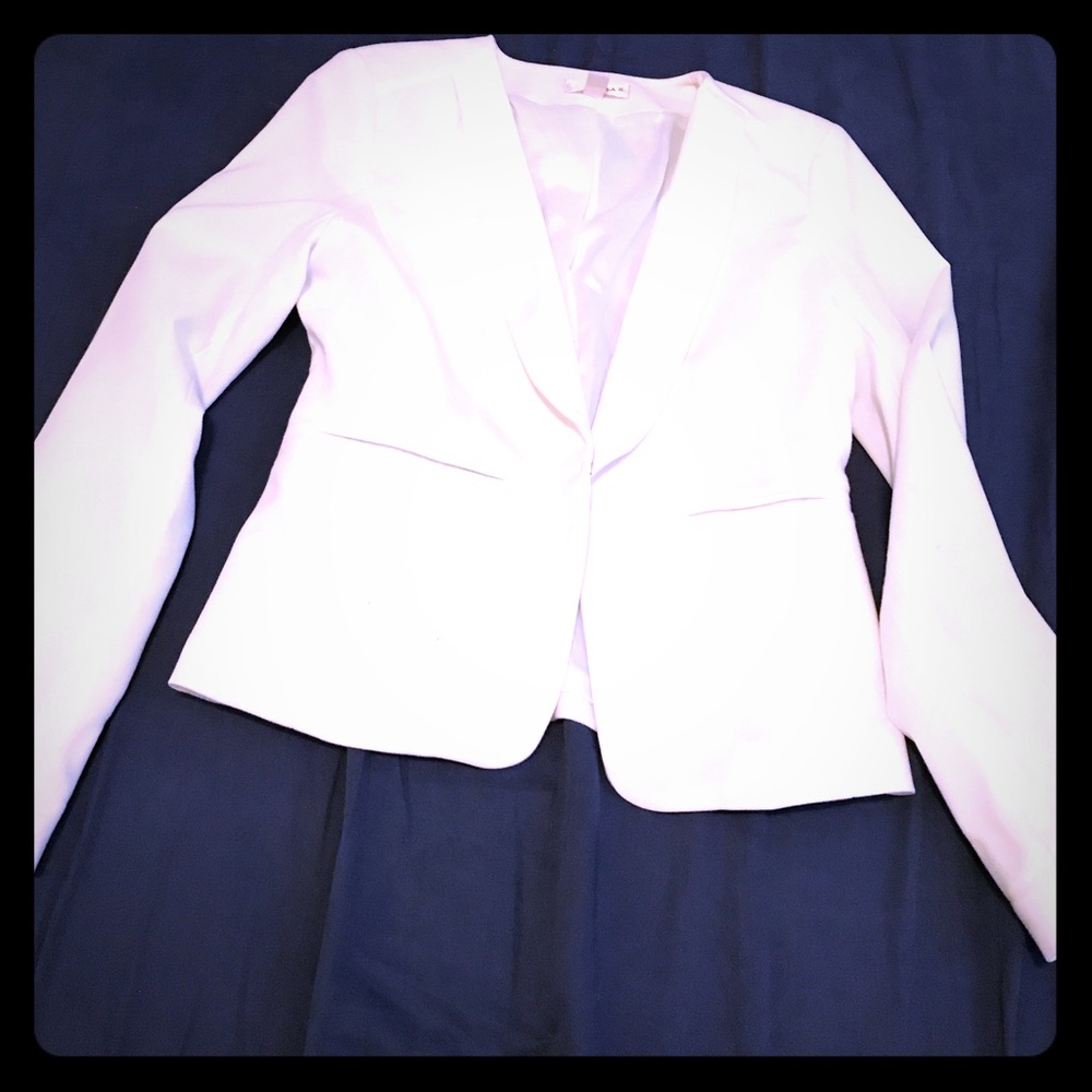 White blazer