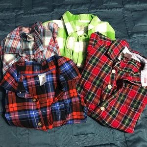 Boys plaid bundle