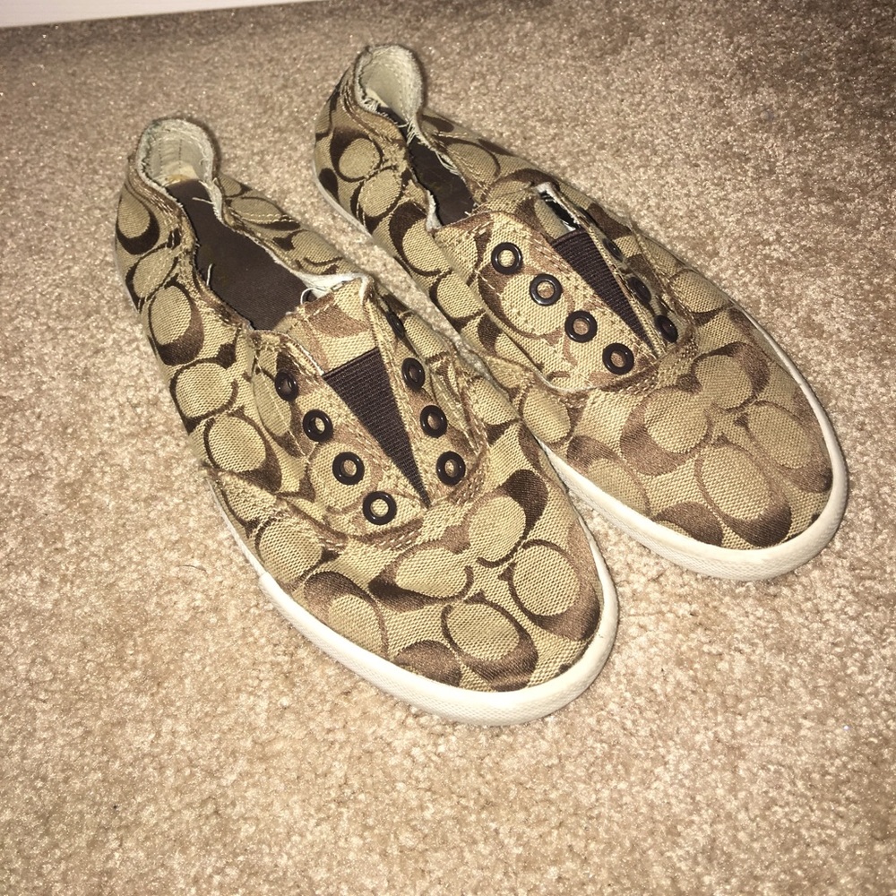 Slip-on Coach shoes