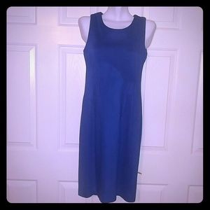 Calvin Klein blue sleeveless dress size 6