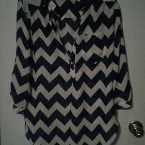 Chevron blouse