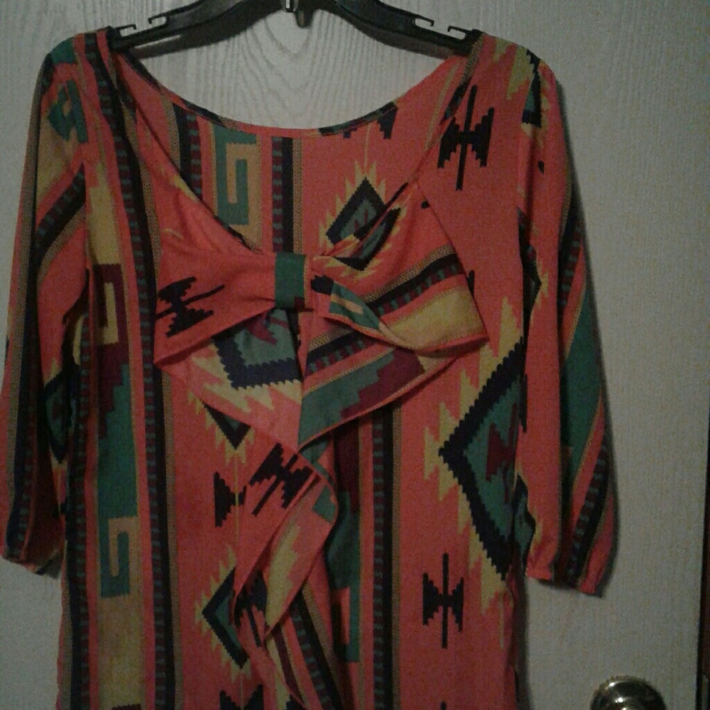 Aztec print blouse - Picture 2 of 2