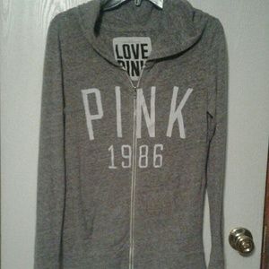 Vs PINK zip up