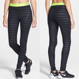 ISO: Nike Pro DriFit Stripe Compression Leggings