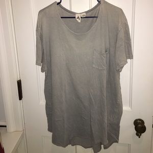 Long line short sleeve urban outfitters tee