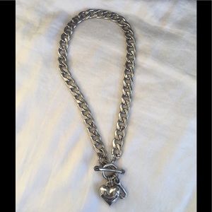 Juicy Couture Banner Heart Starter Necklace