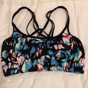 Floral Champion sports bra