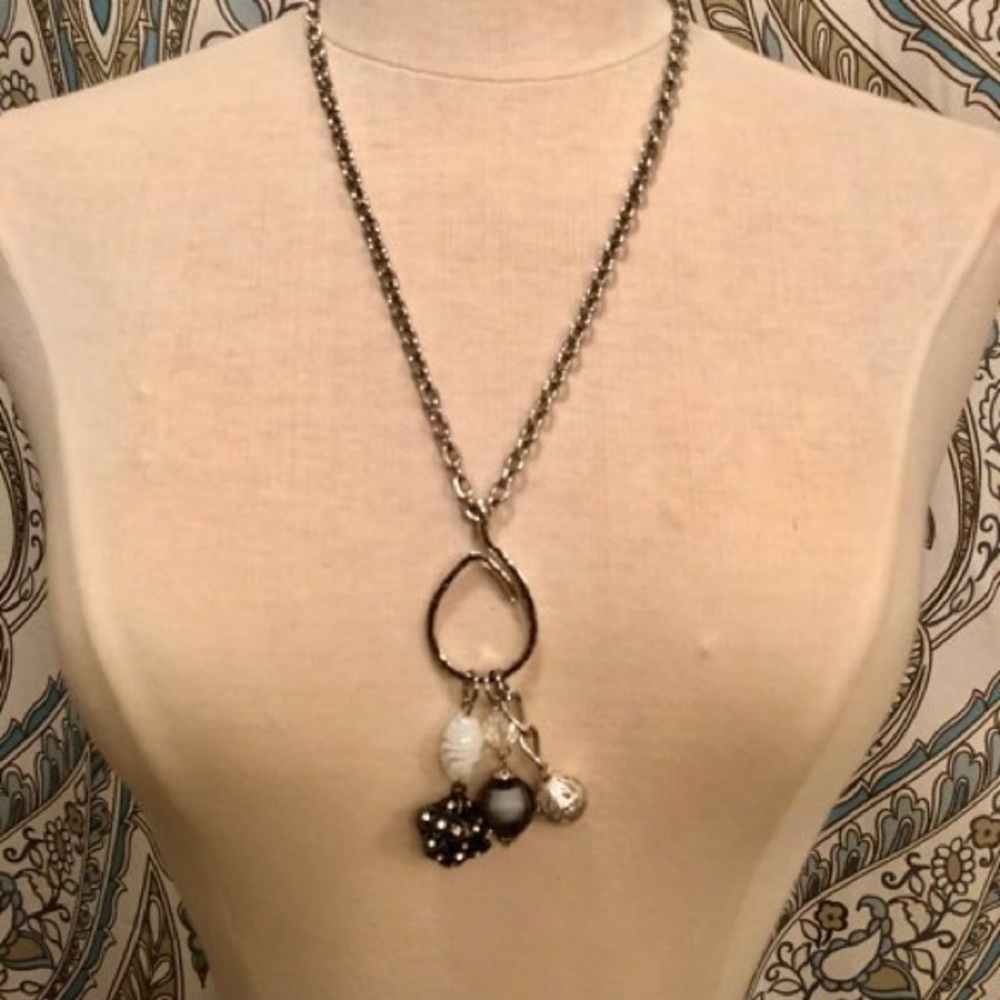 Silver Charm necklace