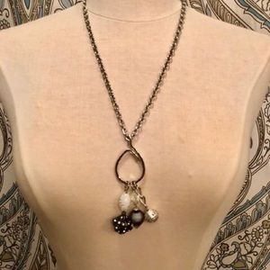 Silver Charm necklace