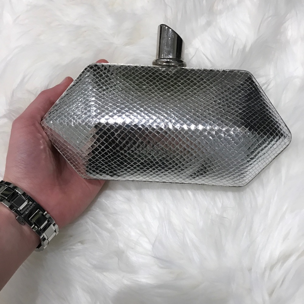Silver Clutch