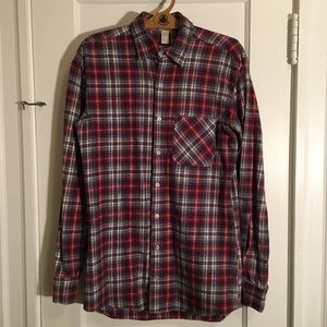 long sleeve flannel