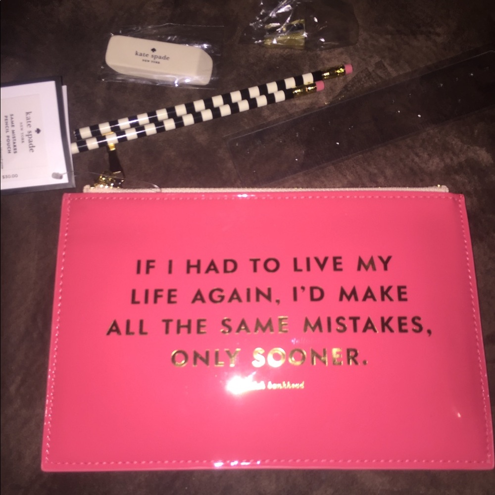 Kate Spade Pencil Pouch/Clutch