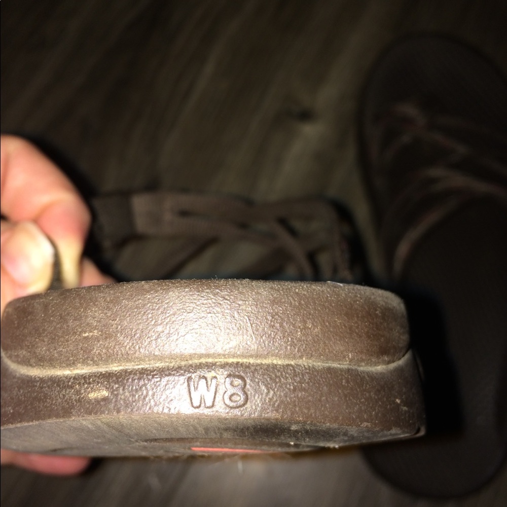 Brown Chacos size 8W