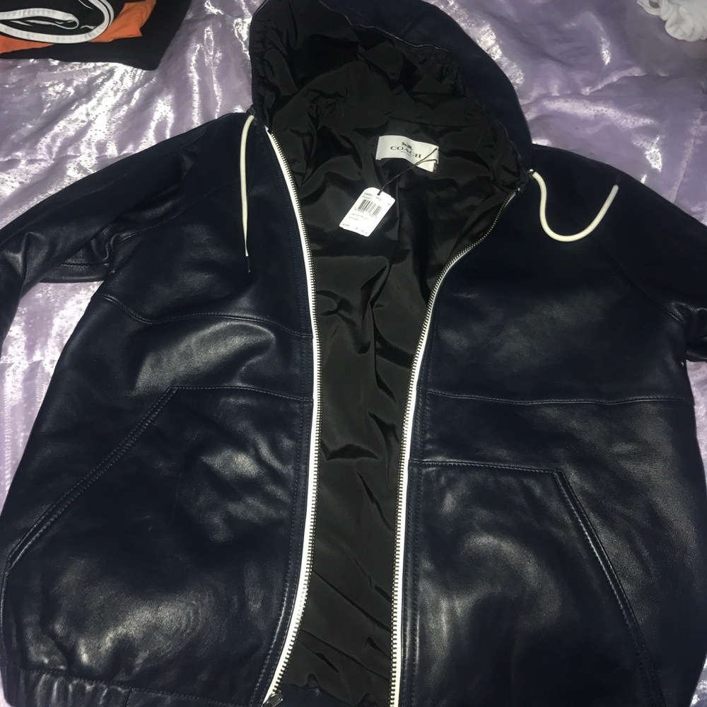 Brand New Coach Leather Trainer