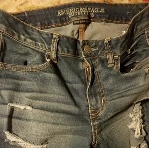 American Eagle distressed Skinny Jeans