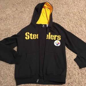 Steelers Youth zip up hoodie