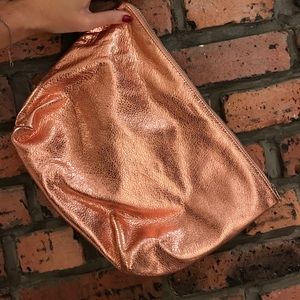 Large baggu pouch - rose gold