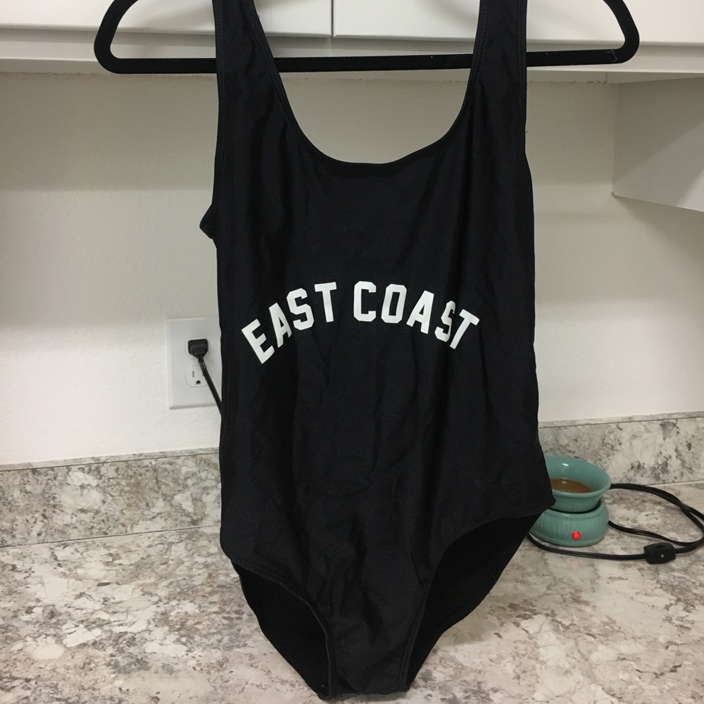 Never worn- Trendy bathing suit- onepeice