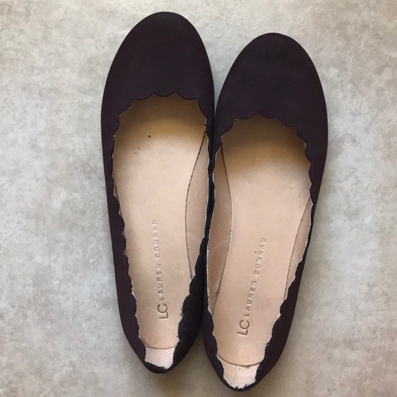 LC Lauren Conrad Shoes - Plum LC Lauren Conrad Flats