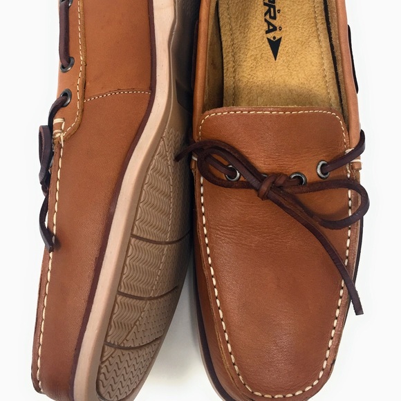 Mundo TERRA Men's Leather Loafers Slip-On Shoes - Picture 5 of 8