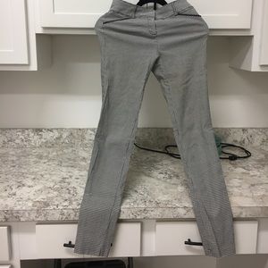 Checker work pants-stretch