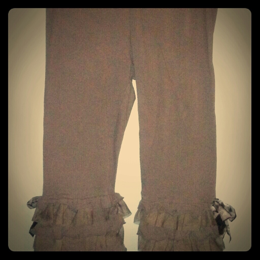 Effie's Heart grey cabaret leggings