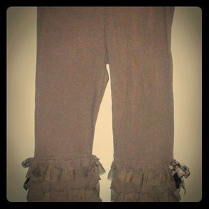 Effie's Heart grey cabaret leggings