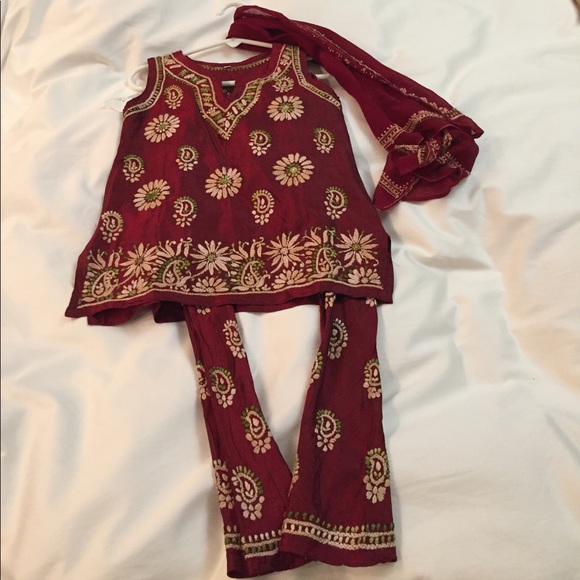 Beautiful baby girl outfit. Silk