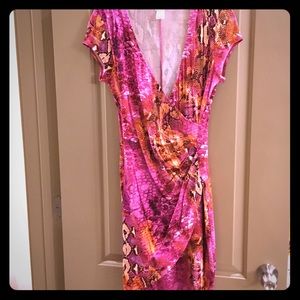 Sexy hot pink cache dress 1 Night Sale!