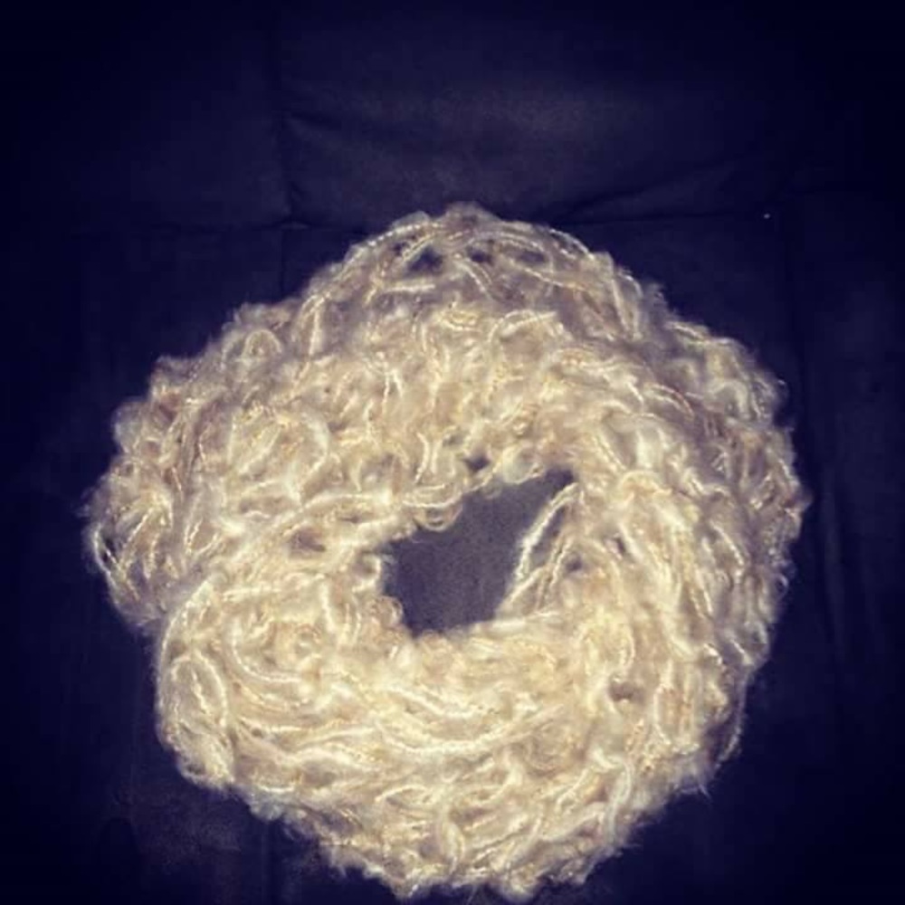 I personal crochet & arm knit items.