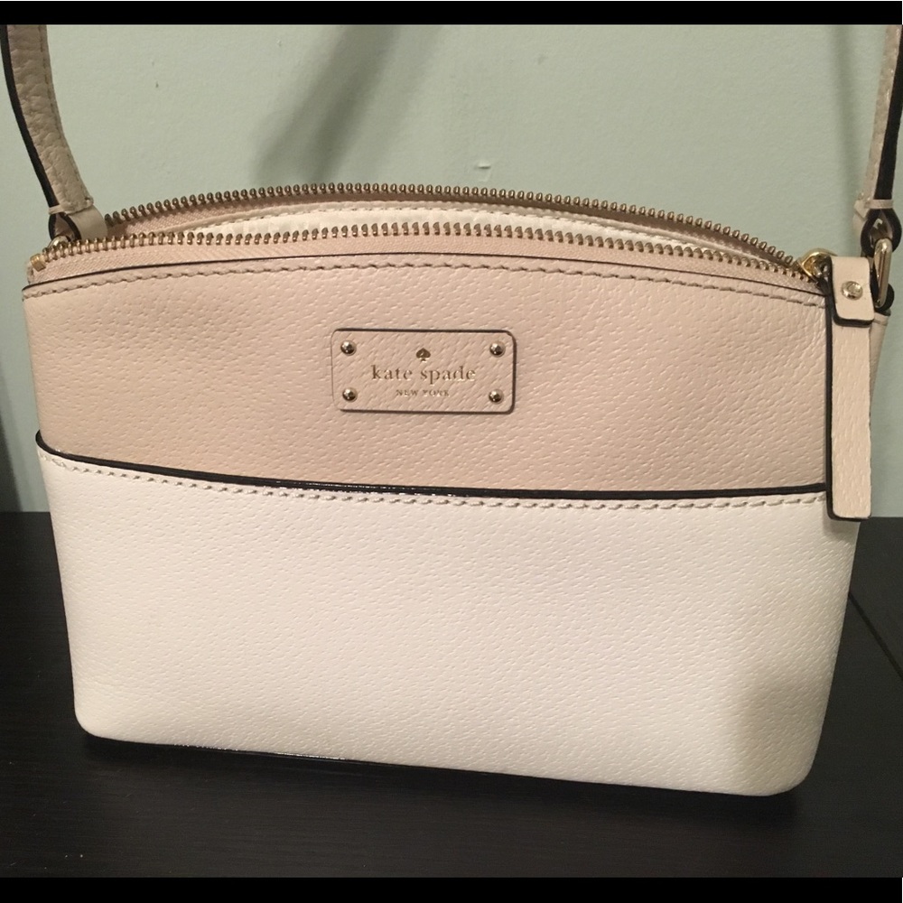 Kate Spade Millie Grove Street Crossbody - white