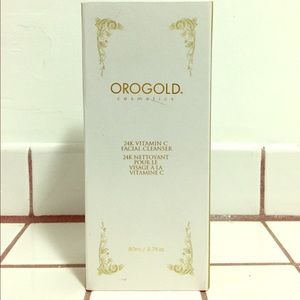 Orogold 24K Vitamin C facial cleanser